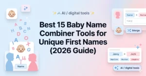 Best 15 Baby Name Combiner Tools for Unique First Names (2026 Guide)