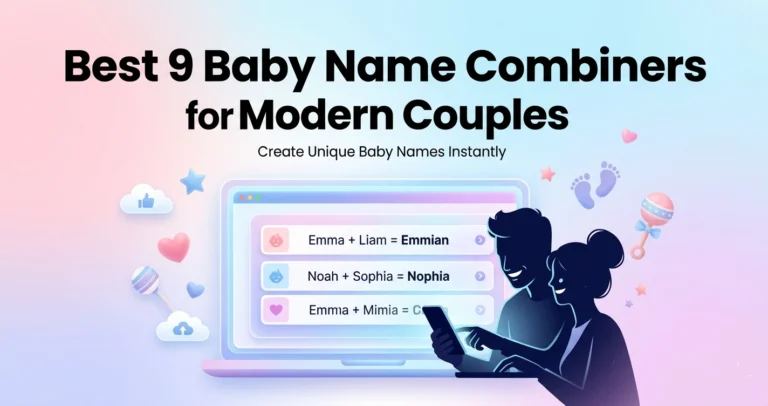 Best 9 Baby Name Combiners for Modern Couples